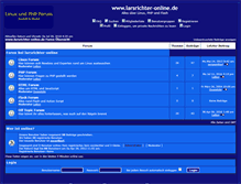 Tablet Screenshot of linuxforum.larsrichter-online.de