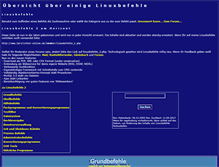 Tablet Screenshot of linuxbefehle.larsrichter-online.de